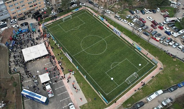 Bursa Yıldırım'da Talimhane Spor Parkı'na kavuştu