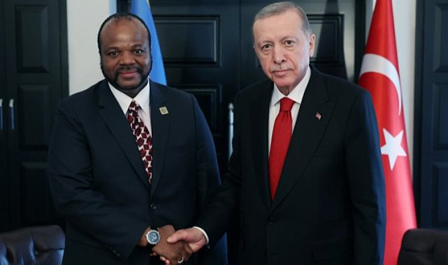 Cumhurbaşkanı Erdoğan, Esvatini Kralı ile görüştü