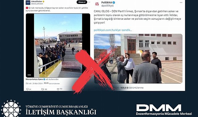 İletişim'den 'provokatif iddialara' açıklama