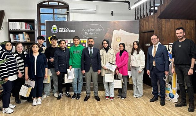 İnegöl'de Nöbetçi Kitaphanelerin 'En'leri belli oldu