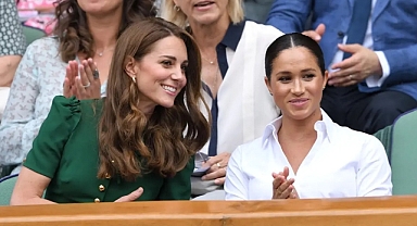 Kanserle mücadele eden Kate Middleton'a, Meghan Markle'den destek mesajı geldi
