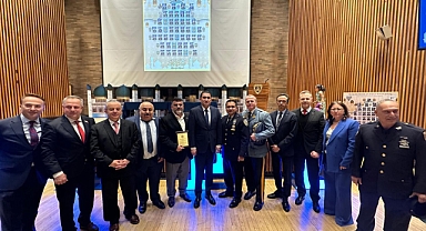 New York Başkonsolosu heyeti, NYPD Müslüman Polisler Derneği ile iftar yemeğinde buluştu