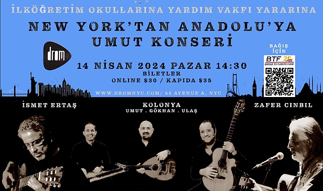 New York'tan Safranbolu'ya Umut Dolu Destek: İLKYAR Gönüllüleri Müzikle Köy İnşa Ediyor