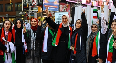 Türk Kadınları New York'ta: Gazze'yi Dünyaya Anlattılar