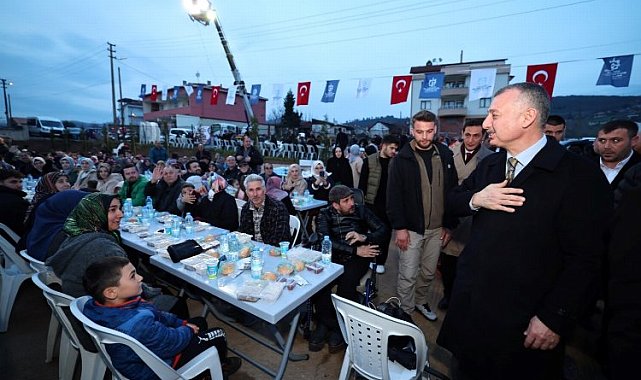 Yörükler Derince'deki iftarda buluştu