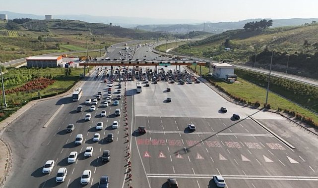 11,2 milyon araç otoyolları kullandı