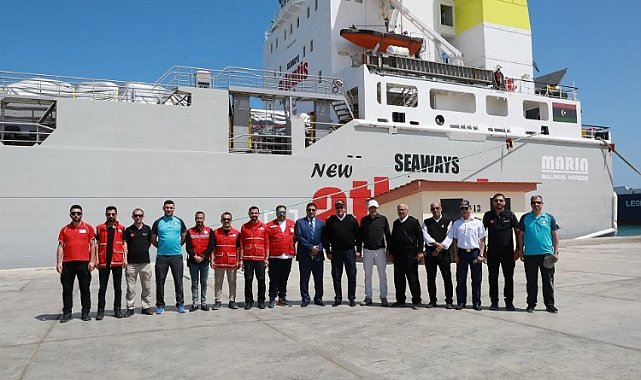 9. İyilik Gemisi Mısır'a ulaştı