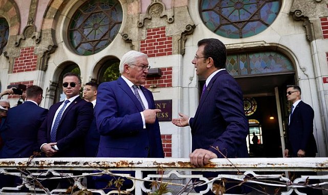 Almanya Federal Cumhurbaşkanı Sirkeci Garı'nda karşılandı