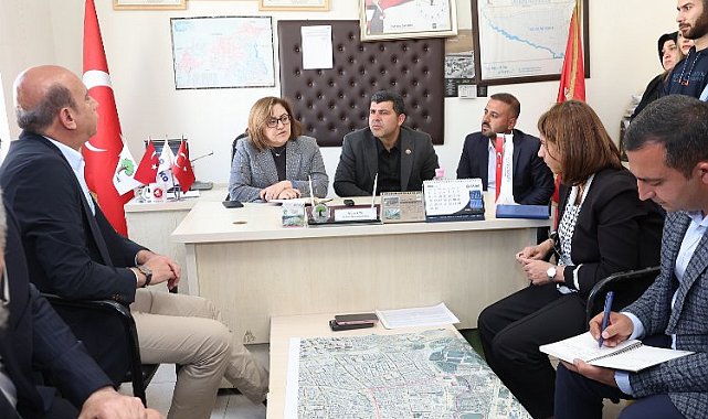 Başkan Fatma Şahin seçimin ardından çalışmaya başladı