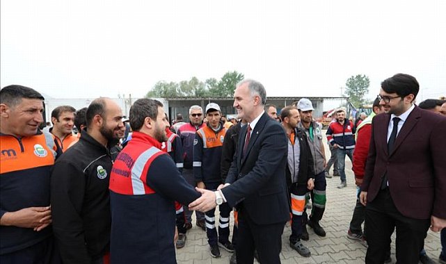 Başkan Taban: "Tüm çalışanlarımıza teşekkür ediyorum"
