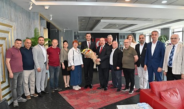 Başkan Zeyrek, MESO ve MEM-DER yönetimlerini ağırladı