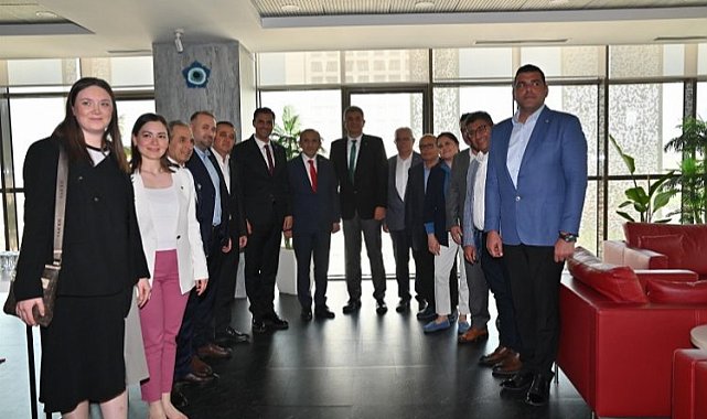 Başkan Zeyrek, MTSO Yönetimini ağırladı