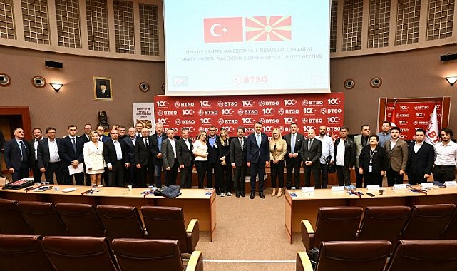 BTSO'da Kuzey Makedonya İş Forumu