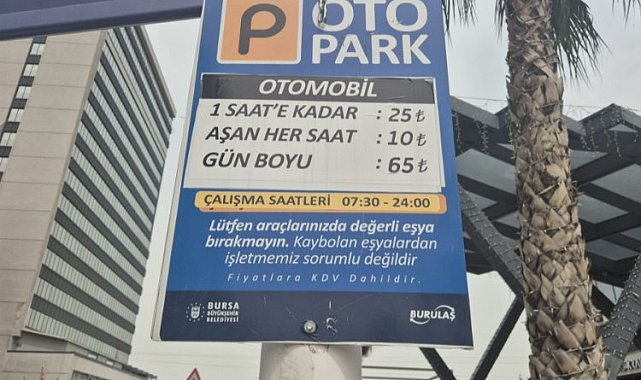 Bursa'da kamuya ait caddelerden alınan otopark ücreti kaldırılacak mı?