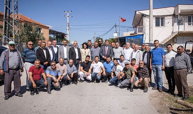 Deliktaş Köyü'ne sandık teşekkürü