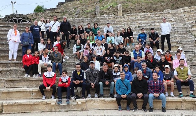 Düzce Konuralp Antik Kent sporcuları ağırladı