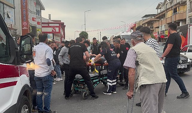 Düzce'de otomobil yayaya çarptı: 1 yaralı