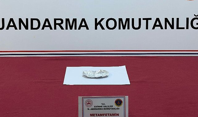 Edirne Jandarması'ndan Havsa'da uyuşturucu operasyonu