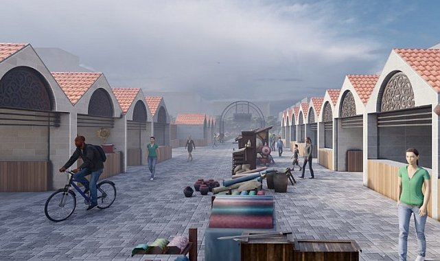 Geleneksel pazar kültürü Melikgazi'de hayat buluyor