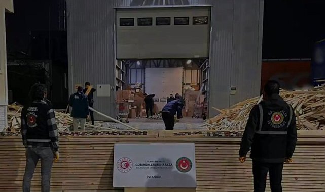 Gümrük'ten 8 milyar TL'lik rekor yakalama!