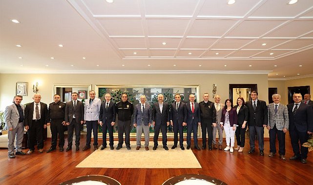 Kaymakam Özyiğit'ten Başkan Büyükgöz'e hayırlı olsun ziyareti