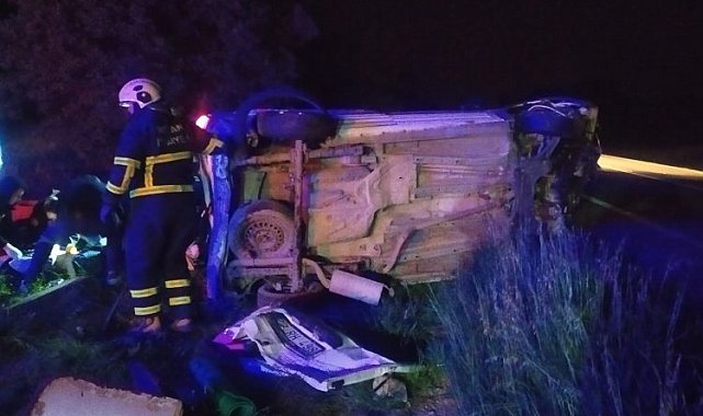 Keşan'da kaza: 1 ölü, 1 yaralı