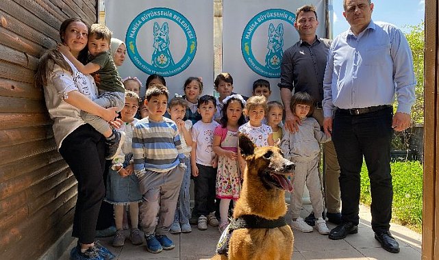 Manisa Kula'da miniklere afet eğitimi