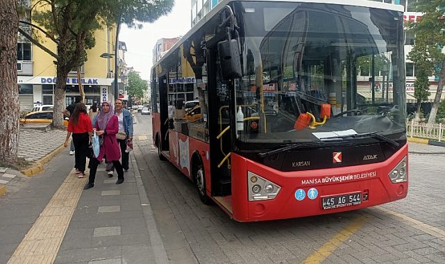 Manisa'da sınav için özel destek