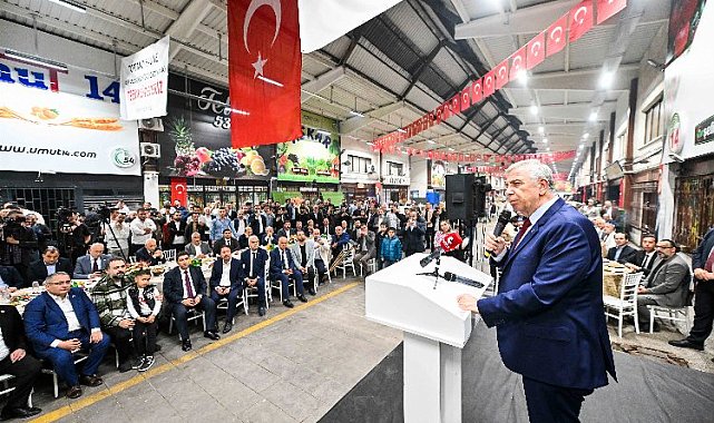 Mansur Yavaş'tan ilk ziyaret Toptancı Hali'ne