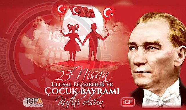 Türkiye 23 Nisan'ı coşkuyla kutluyor