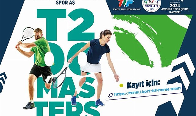 Avrupa spor şehri Kayseri, Tenis Turnuvası'na ev sahipliği yapacak