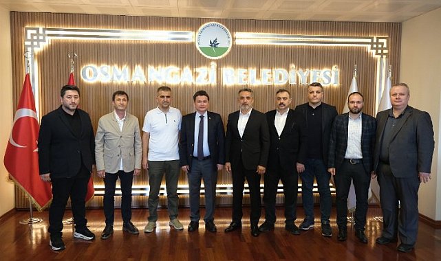 Başkan Aydın'a MÜSİAD Bursa'dan kutlama ziyareti