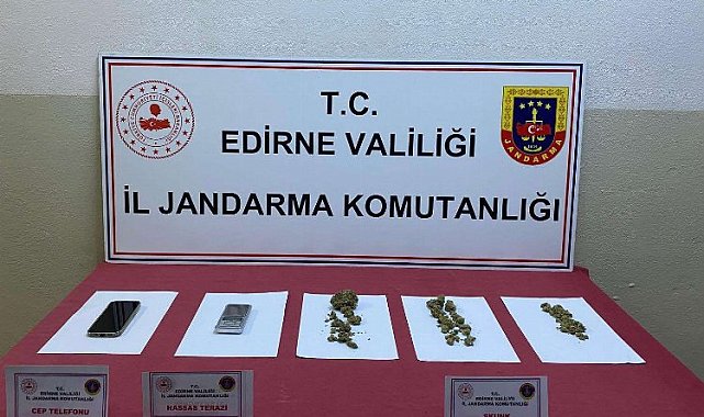 Havsa'da uyuşturucu operasyonu