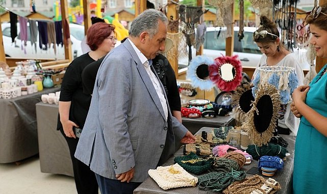 Kayseri Talas'ta marifetli eller görücüye çıkıyor
