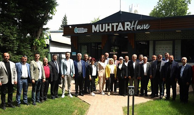 Kocaeli Büyükşehir ekipleri muhtarların önerilerini aldı