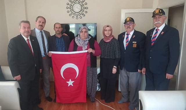 Konya Büyükşehir'den şehit ve gazi ailelerin evlerine ziyaret