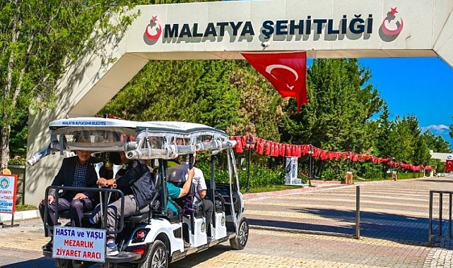 Malatya'da kabir ziyaretlerine ulaşım kolaylığı