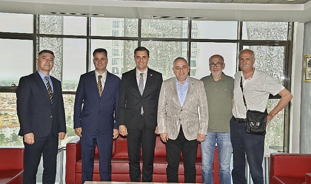 Milletvekili Bakırlıoğlu ve Akhisar OSB'den Başkan Zeyrek'e ziyaret