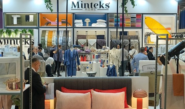 Minteks, Hometex'te yenilik ve şıklığı buluşturdu