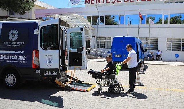 Muğla Büyükşehir engellilerin yanında