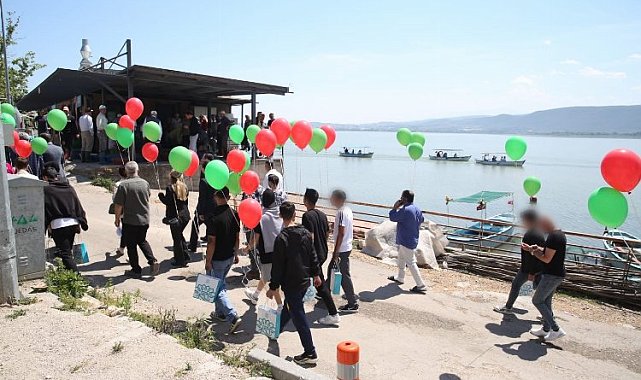 Özgürlük balon uçurarak kutlandı