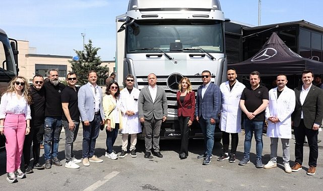 Sağlık Bakım Tırı, kamyon şoförleri için marşa bastı