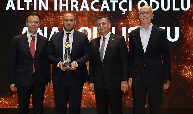 Anadolu Isuzu'ya ihracatta 'altın' ödül