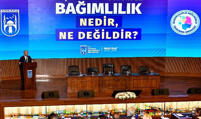 Ankara Büyükşehir Belediyesinden bağımlılığa karşı panel