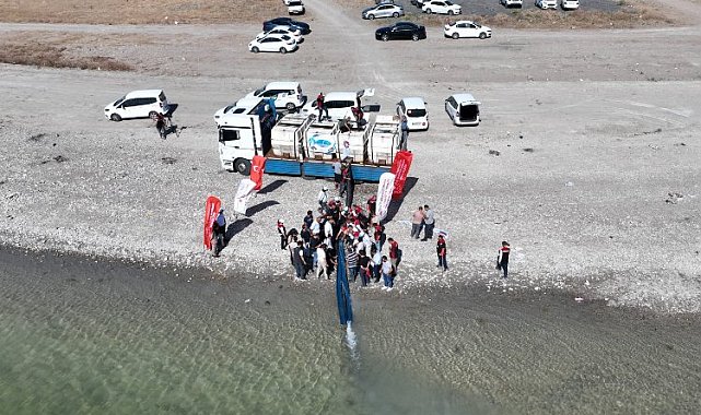 Başkan Çolakbayraktar: 'İç denizimiz Yamula'ya 800 bin yavru sazan bıraktık''