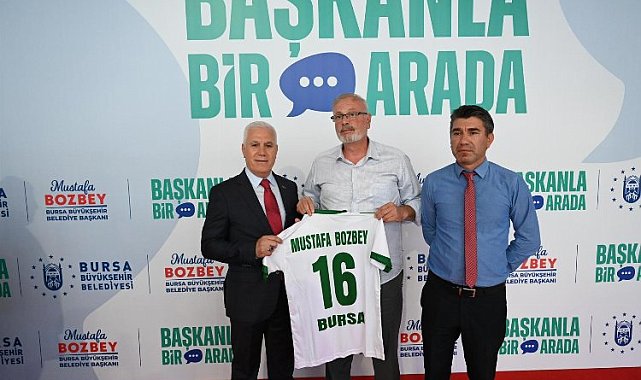 Bursalılar, Başkan Bozbey ile buluştu