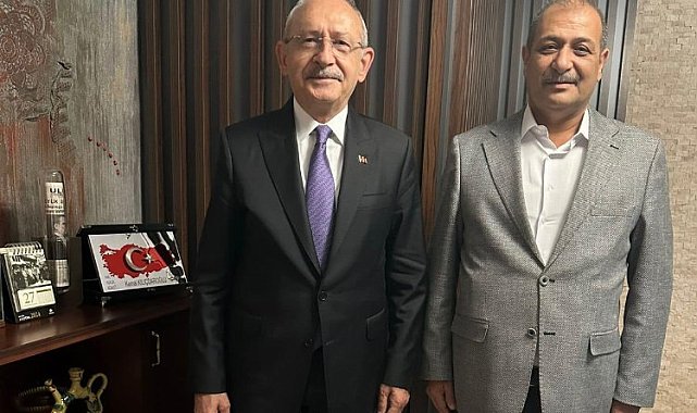Gelecek Partisi Mersin İl Başkanı Karış'tan, Kılıçdaroğlu ziyareti