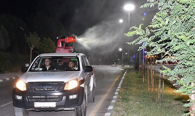 Haşere ile mücadelede 24 saat kesintisiz hizmet