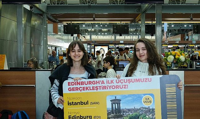 İstanbul Sabiha Gökçen'den Edinburgh'a yeni hat