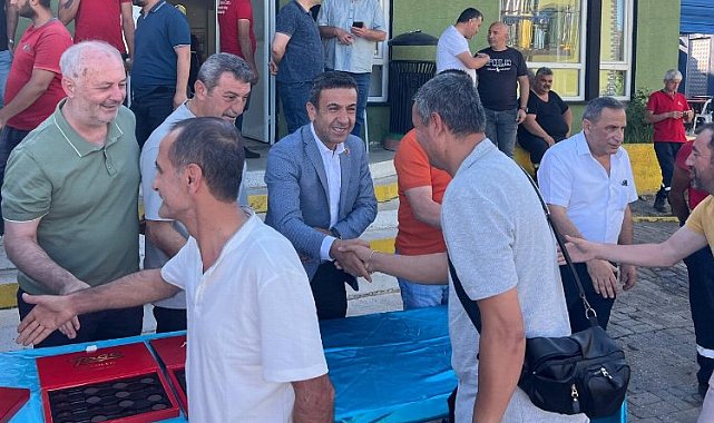 İzmit Temizlik İşleri Müdürlüğü ailesi bayramlaştı
